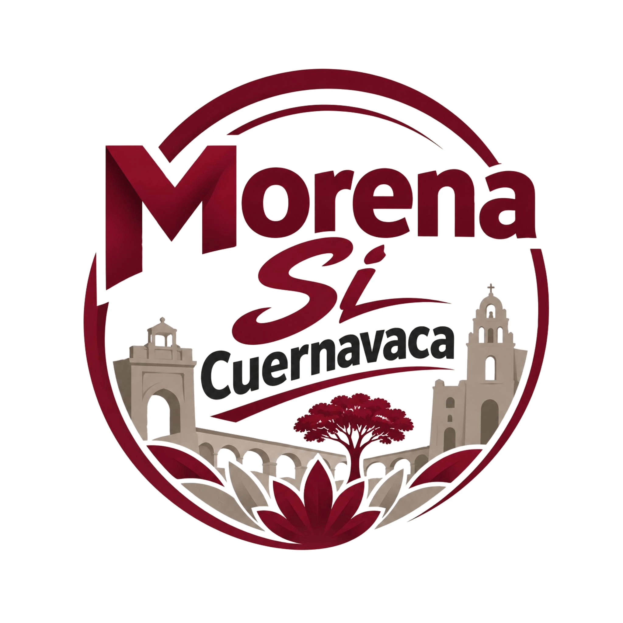 Logotipo de Morena Si Cuernavaca